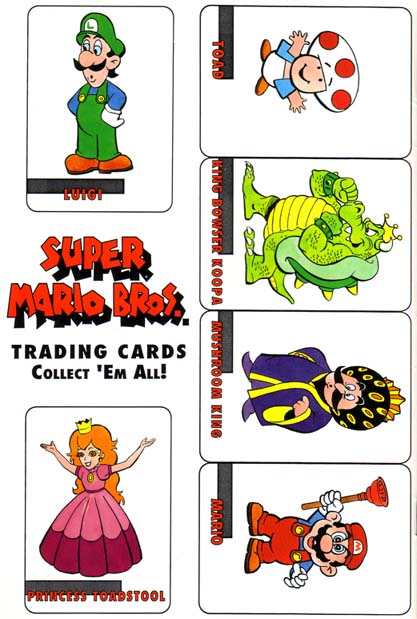 Super Mario Bros. Adventures Trading Cards